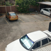 Outdoor lot parking on Outdoor lot parking on