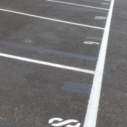 Outside parking on Outside parking on