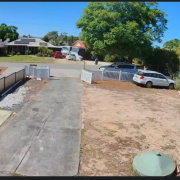 Outdoor lot parking on  