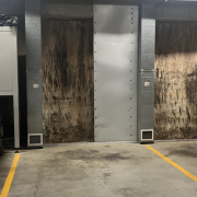 Indoor lot parking on  