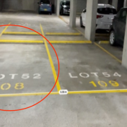 Indoor lot parking on  