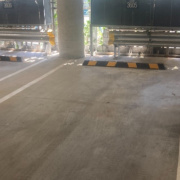 Indoor lot parking on  