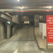 Indoor lot parking on  