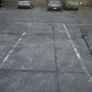 Outdoor lot parking on Outdoor lot parking on