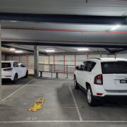 Indoor lot parking on  