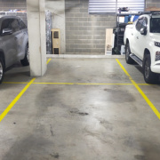 Indoor lot parking on  