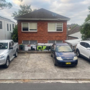 Outdoor lot parking on  