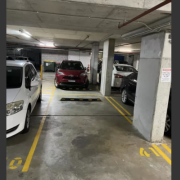 Indoor lot parking on  