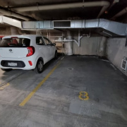 Indoor lot parking on  