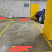 Indoor lot parking on  