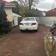 Driveway parking on  