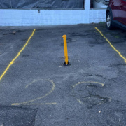 Driveway parking on  