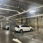 Indoor lot parking on  