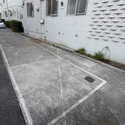 Outdoor lot parking on  