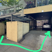 Undercover parking on  