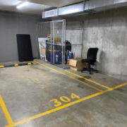 Indoor lot parking on  