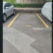 Outside parking on Outside parking on