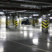 Indoor lot parking on  