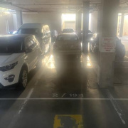 Indoor lot parking on  