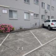 Outdoor lot parking on  