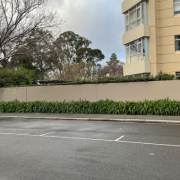Outside parking on Outside parking on