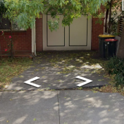 Driveway parking on  