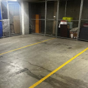 Indoor lot parking on  