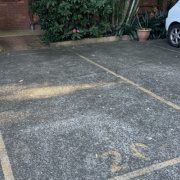 Outdoor lot parking on Outdoor lot parking on