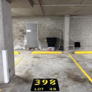 Indoor lot parking on  