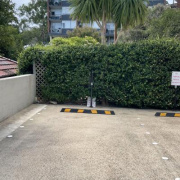 Outdoor lot parking on  