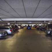 Indoor lot parking on  