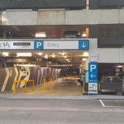 Indoor lot parking on  