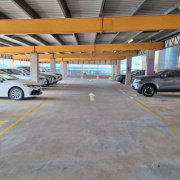 Indoor lot parking on  