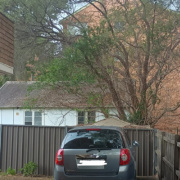 Outside parking on Outside parking on