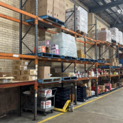 Warehouse storage on  