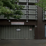 Indoor lot parking on  