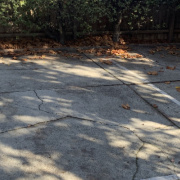 Outdoor lot parking on  