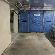 Indoor lot parking on  