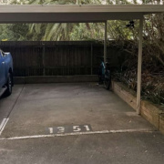 Undercover parking on Undercover parking on