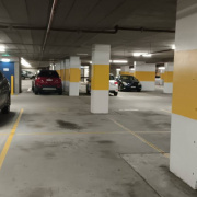 Indoor lot parking on  