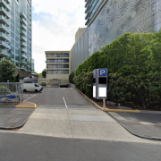 Indoor lot parking on  