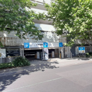 Indoor lot parking on  