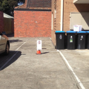 Outdoor lot parking on Outdoor lot parking on