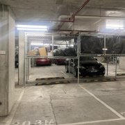 Indoor lot parking on  