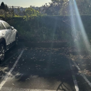 Outdoor lot parking on  