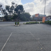 Outside parking on Outside parking on
