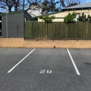 Outside parking on  