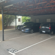 Undercover parking on  