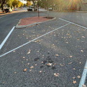 Outside parking on  