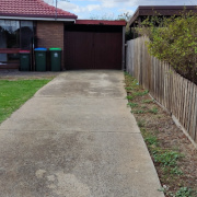 Driveway parking on  